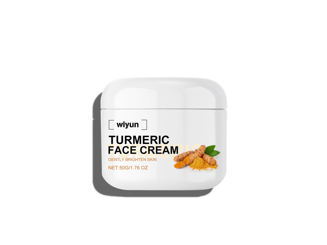 Crema antiarrugas e iluminadora con curcumina.