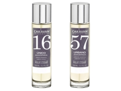 Set de 2 perfumes CARAVAN hombre Nº57 y Nº 16