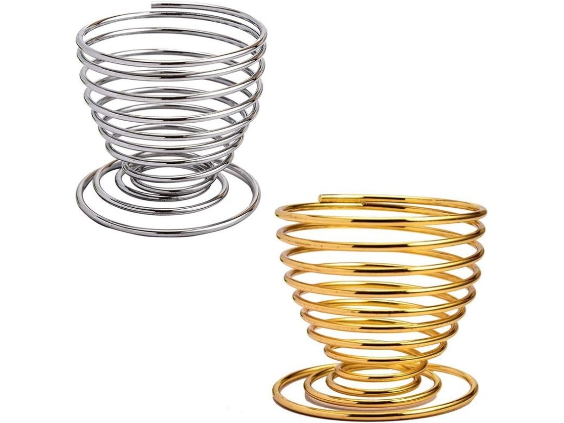 2026-porta Esponjas Maquillaje Rack Secado Polvo Huevo 2pcs Oro Plata Accesorio Cosmetico