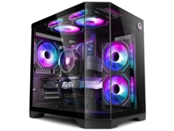 PC para juegos Vibox V-52 • AMD Ryzen 5 55 4.2 GHz • Nvidia RTX 56 8 GB • 16 GB de RAM • SSD de 1 TB • Windows 11 • Wifi • Noir