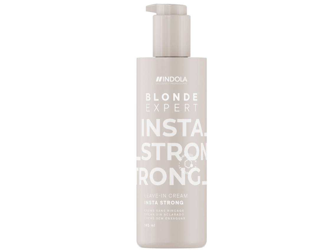Crema sin aclarado Indola Insta Strong para cabello rubio profesional 145 ml