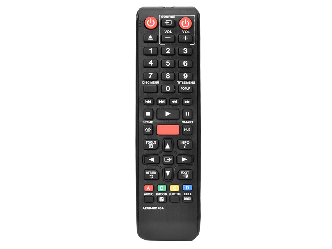Controle Remoto Universal Para Reprodutor Blu Ray Dvd Samsung, Substituto Com Funções Completas