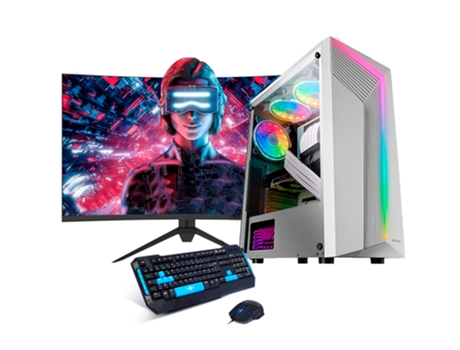 Pack Gaming Completo By NEO-PC - AMD Ryzen 7 5700G 3.8 GHz -16GB RAM DDR4- 480 GB SSD - Monitor 27 FullHD Teclado y ratón - Windows 11