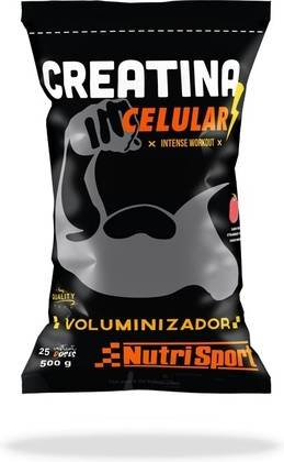 Complemento Alimenticio NUTRISPORT Creatina Celular Morango (500 g)