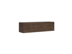 Gabinete de pared abatible de nogal, ancho 153,6 alto 40 profundidad 39,2 Itamoby