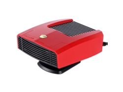 Calentador de coche de 24 V 180 W, calentamiento rápido, descongelador ajustable de 360° (rojo) Cuich