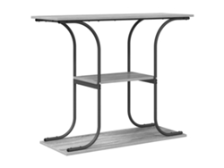 Mesa consola | Aparador Sonoma Gris 101 x 35 x 80,5 cm Madera tratada