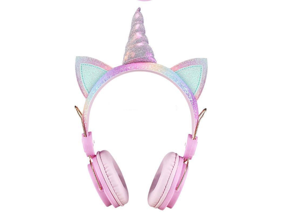 Auriculares con Cable OHOA OHP-0115 (On Ear - Micrófono - Rosa)