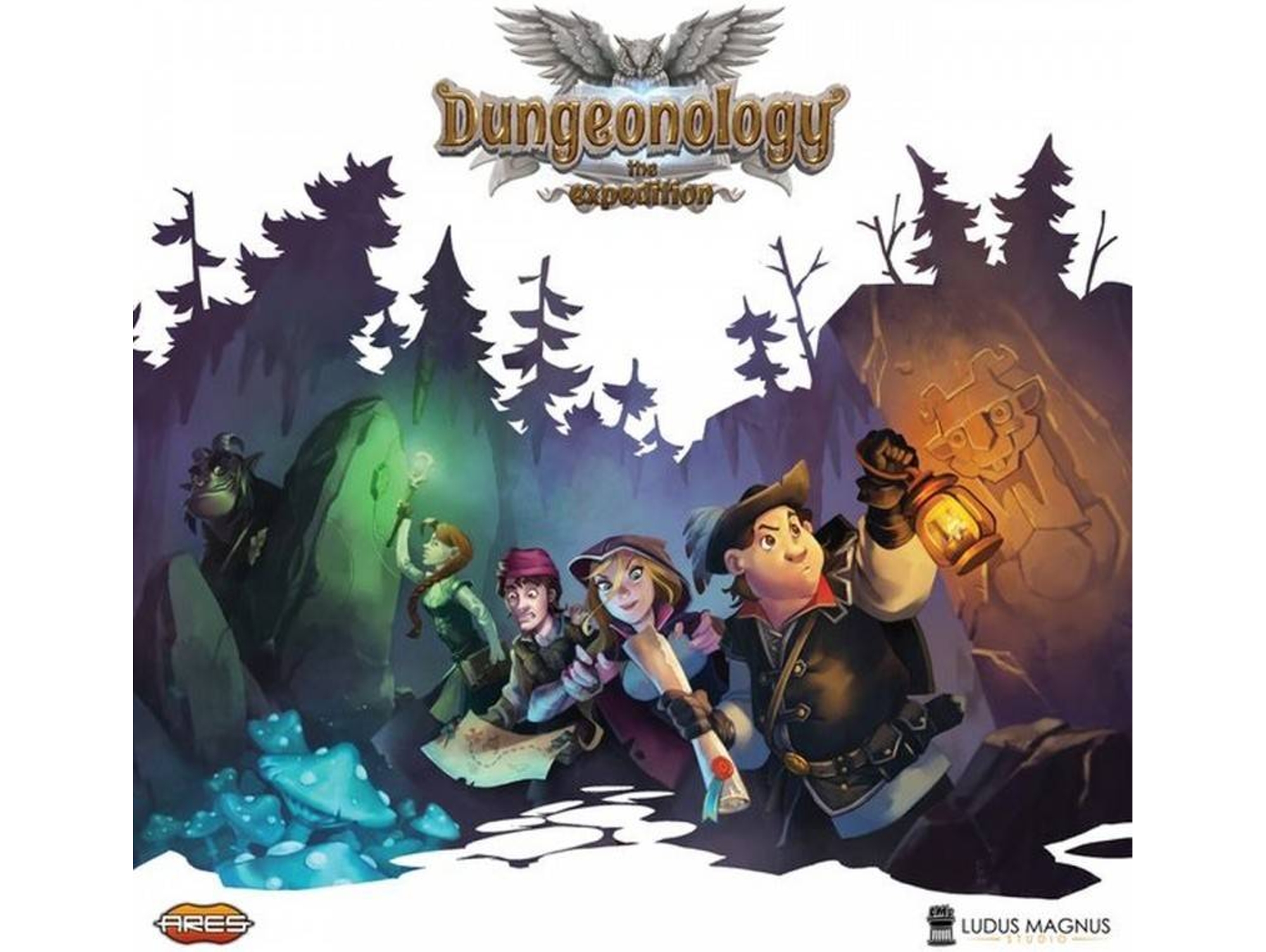Juego de Mesa ARES GAMES Dungeonology - The expedition (Inglés - Edad Mínima: 14)