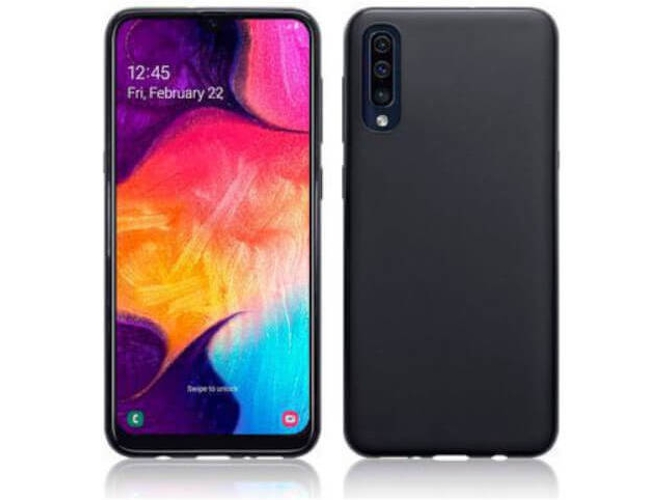 Carcasa Samsung Galaxy A50 Silicona Negro