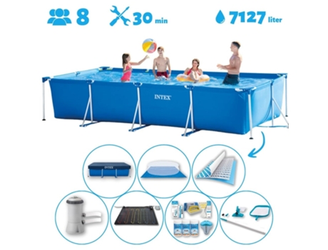 Piscina Tubular INTEX 28273NP-CB97 (7127 L - 220x84cm)