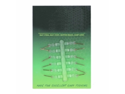Punta Para Señuelo De Pesca Con Anillo De Silicona, Punta Para Cebo, Anzuelo Para Señuelo, Accesorios De Pesca, 10 Mm, 12 Unidades