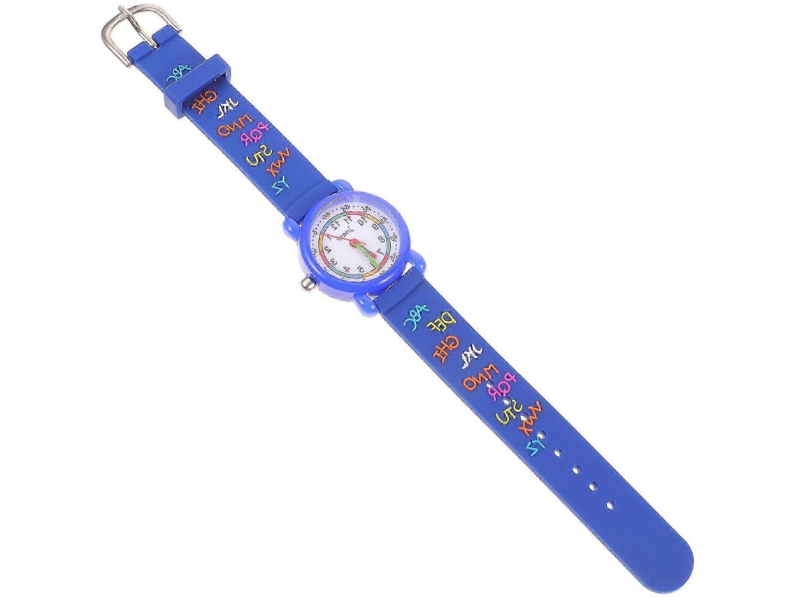 Reloj infantil GOKOCO con diseño de conejo, luz nocturna, 2024