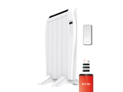 Emisor Térmico Evvo C4 Blanco, 600w, 4 Elementos, Wifi, Control Remoto, Temporizador
