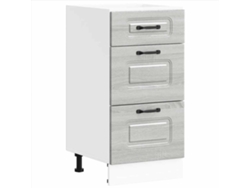Maison Exclusive - Mueble Bajo De Cocina Kalmar Gris Sonoma Madera De Ingeniería