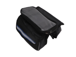 Omni-bolsa De Teléfono Para Bicicleta 600d Nylon Con Film Tpu Transparente Resistente A Impactos Para Teléfonos De 4.8 A 5.7 Pulgadas Azul