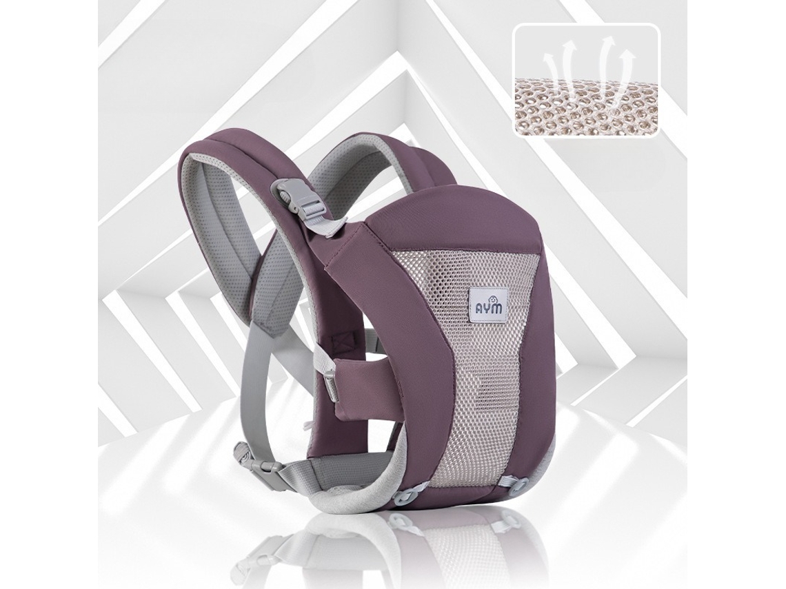 Portabebés Panoona apto para bebés de 3 a 24 meses (versión transpirable) Rojo
