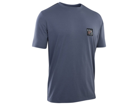Camiseta de Hombre para Cicling ION Seek Amp Azul (L)