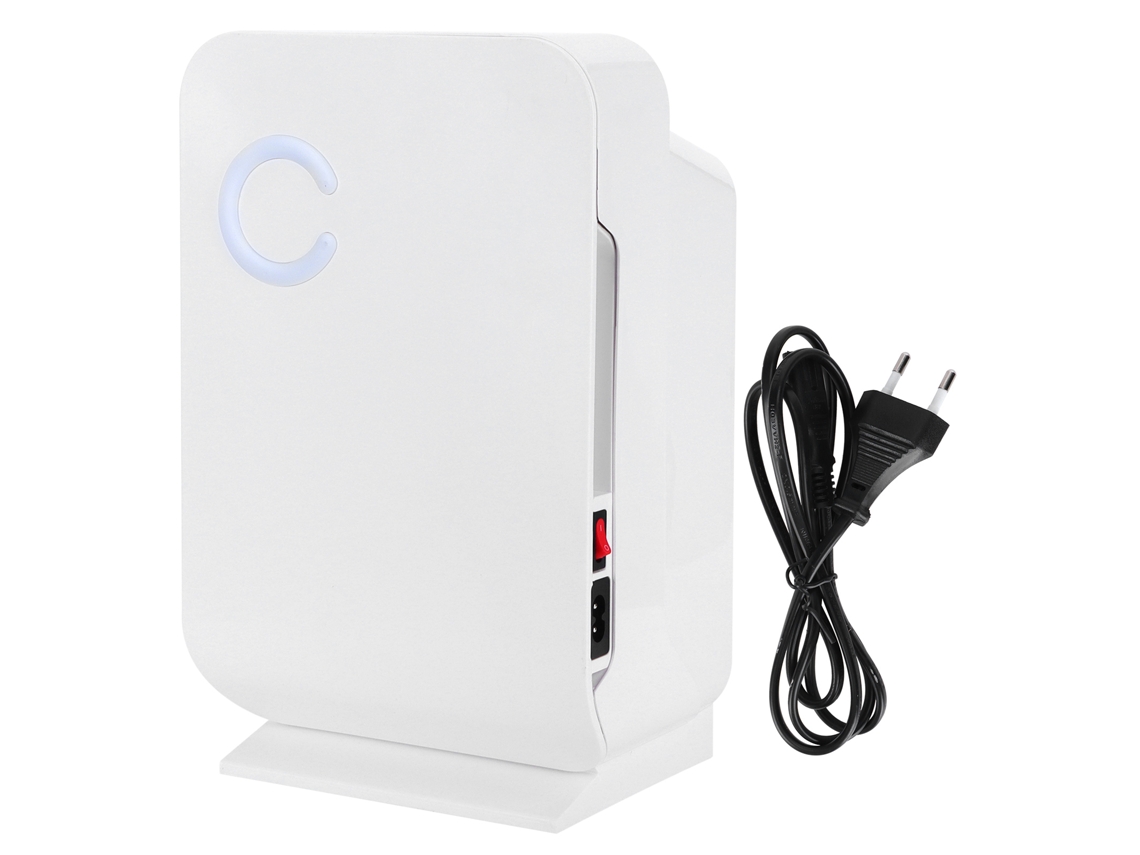 Mini deshumidificador semiconductor blanco de 100 W y 240 V para la eliminación de humedad.
