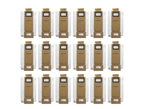Saco de pó 18 peças para xiaomi roborock s7 t7s t7puls peças de pano de limpeza