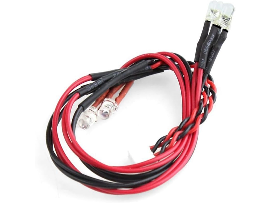 Faro Led Y Piezas De Mejora Para Coche Rc Mini-z Ma020 Mr03 Fwd Rwd 1/28