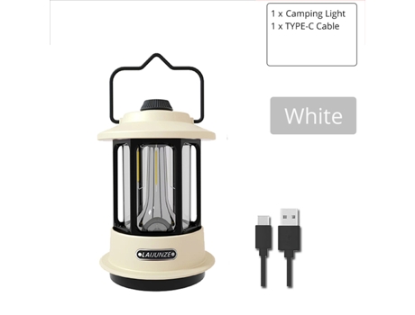 Lámparas de Camping WEIMAI 8000 lúmenes Retro LED USB recargable