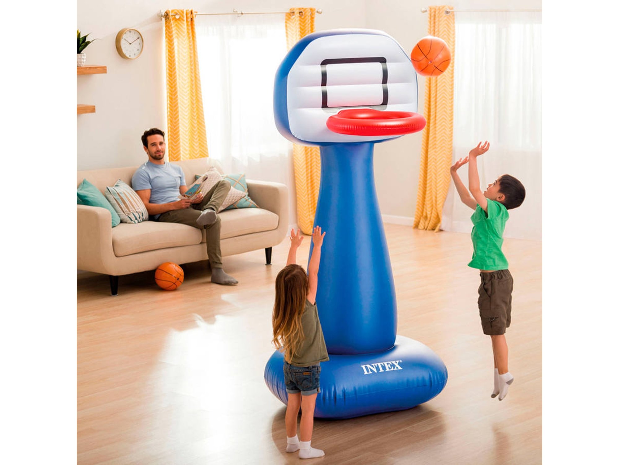 Hinchable INTEX Baloncesto (104x97x208cm)