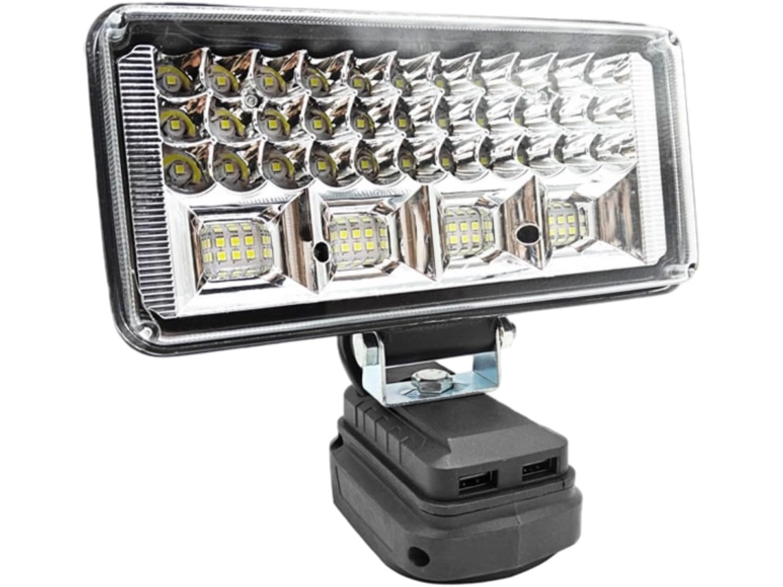 Lámpara De Trabajo Led Portátil Multifuncional Con Rotación Y Carga Rápida Para Actividades