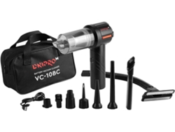 Aspiradora de mano inalámbrica de 120 W, 15 kPa, batería de 2000 mAh, filtro HEPA lavable, para uso doméstico, en coche y multiusos VC 10VBC Dnipro M