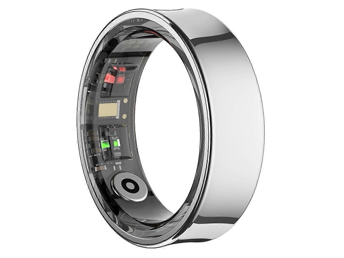 Anillo inteligente R09 con podómetro, tensiómetro y pulsómetro, resistente al agua y compatible con Bluetooth. Ly Ebike