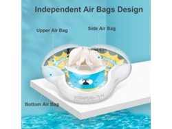 Ats-flotador Inflable Para Bebés Swimbobo, Anillo De Natsación Para Niños 6-36 Meses, Entrenador De Natsación
