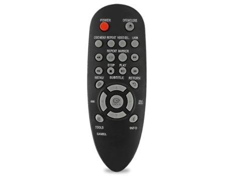 Mando TV para Samsung Dvd Player Sam63 Ak59-00156A Dvd-E360/Xu Controller