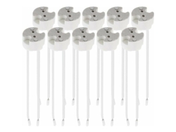 Paquete De 10 Portalámparas Gu5.3 - Portalámparas Gu5.3 O Mr16 - Soporte Con Cable