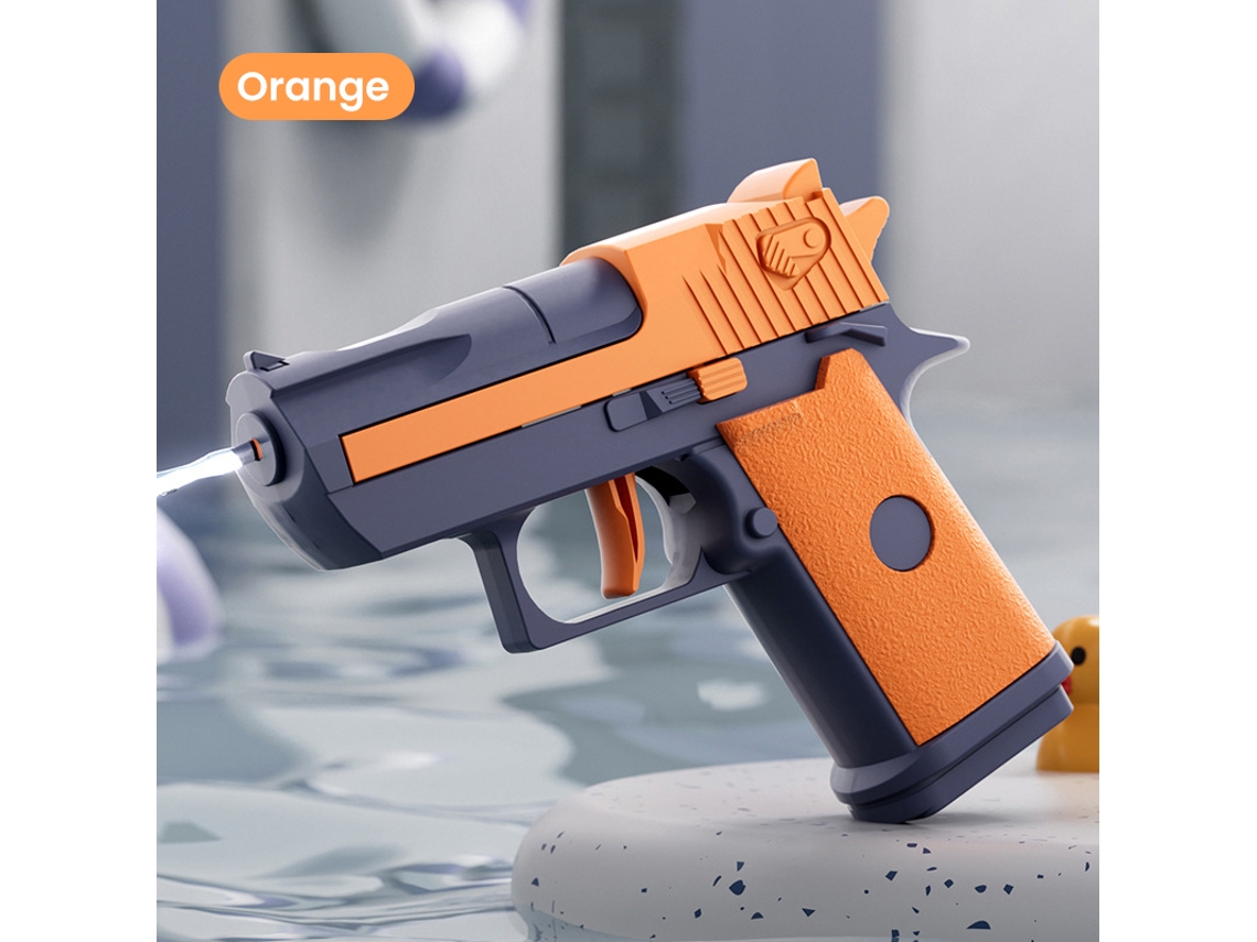Mini Pistola De Agua De Verano (naranja) - No Eléctrica - Para Exteriores Y Playa - Pistola De Agua De Playa Para Niños Y Niñas