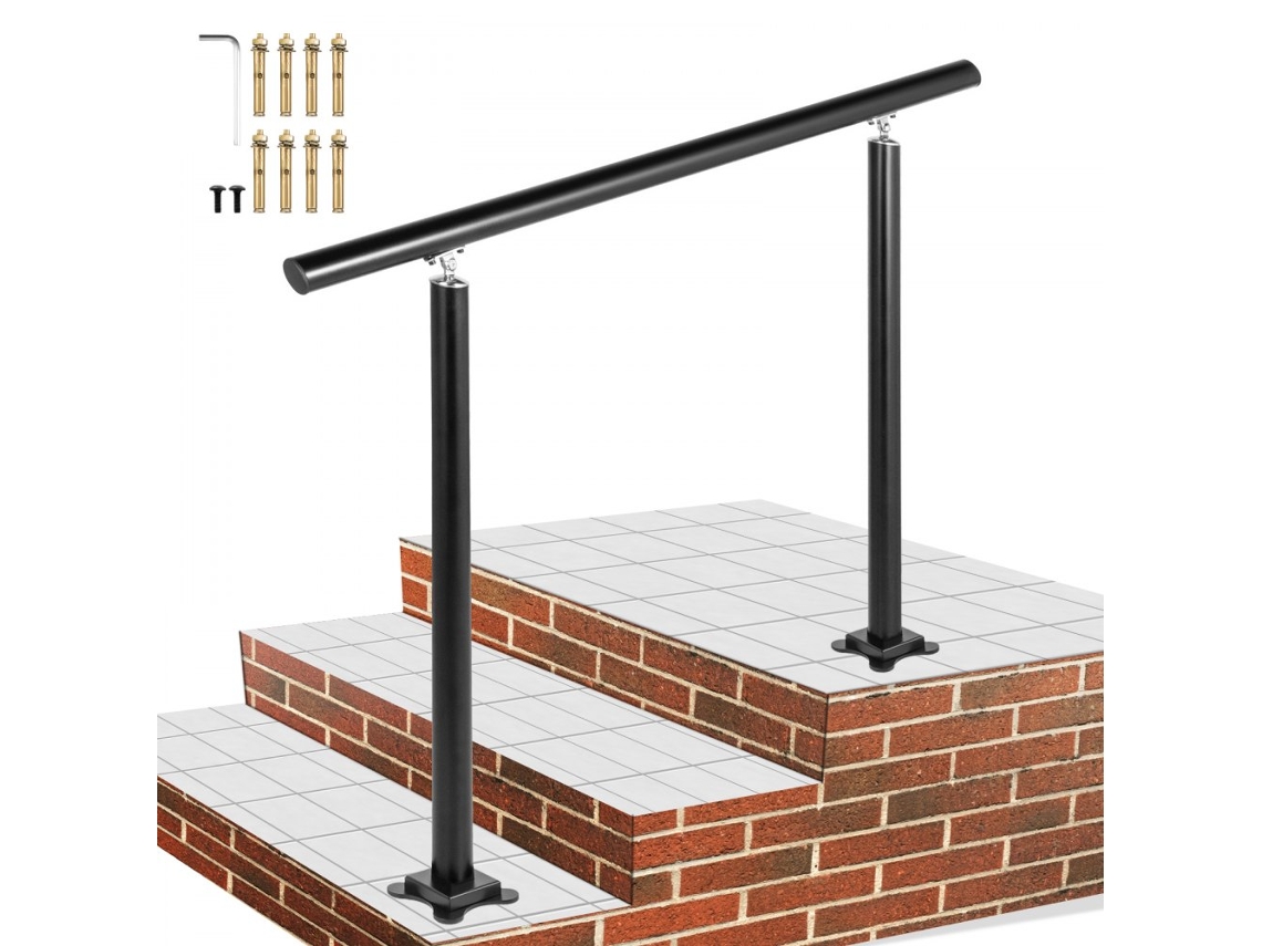 Pasamanos de aluminio ajustable para escaleras exteriores Tekmaquinas
