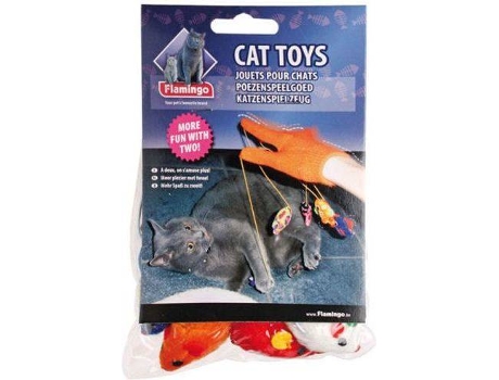 Peluche para Gatos FLAMINGO