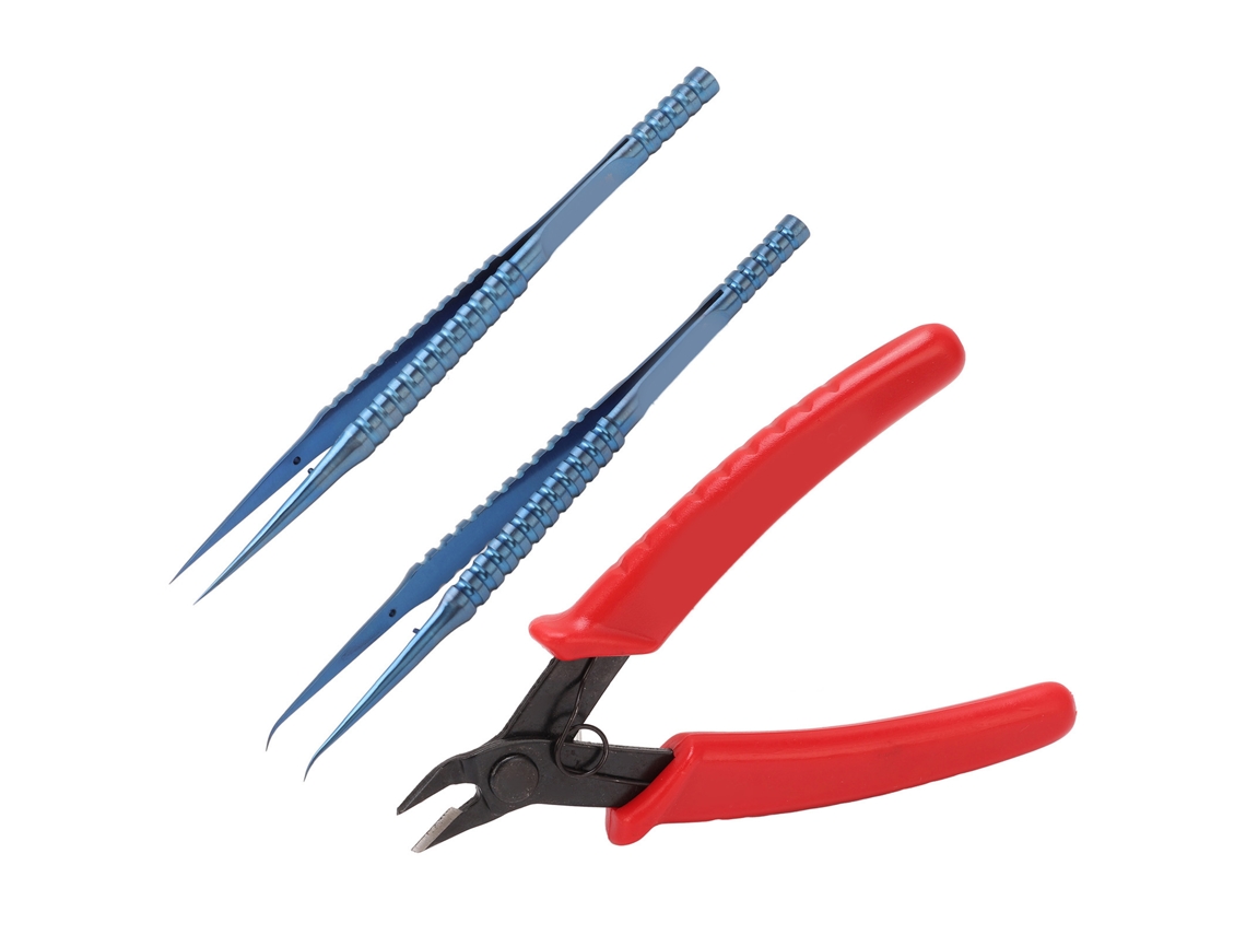Kit De Herramientas Electrónicas Para Reparación Con Pinzas Y Pinzas De Precisión Para Placas Base De Teléfonos Móviles.