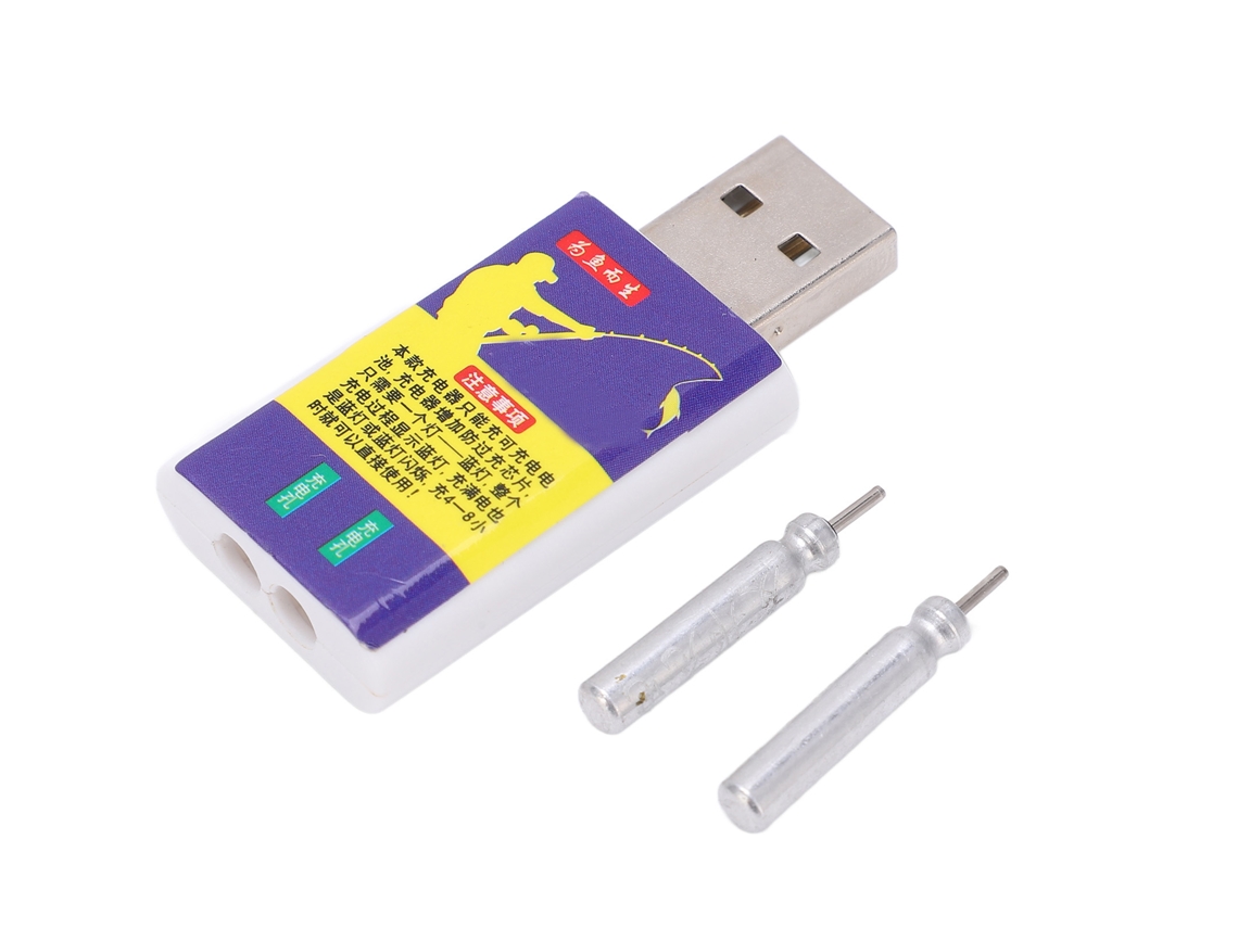 Batería Recargable Usb De Litio Para Flotador De Pesca Para Pesca Nocturna, Bobina De Pc