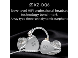 Fones de Ouvido LAXISCREED Kz Dq6 com Fio 3.5mm