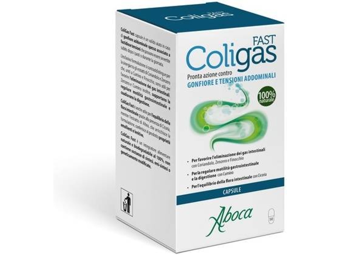 Complemento Alimentar ABOCA Coligas Fast (50 cápsulas)