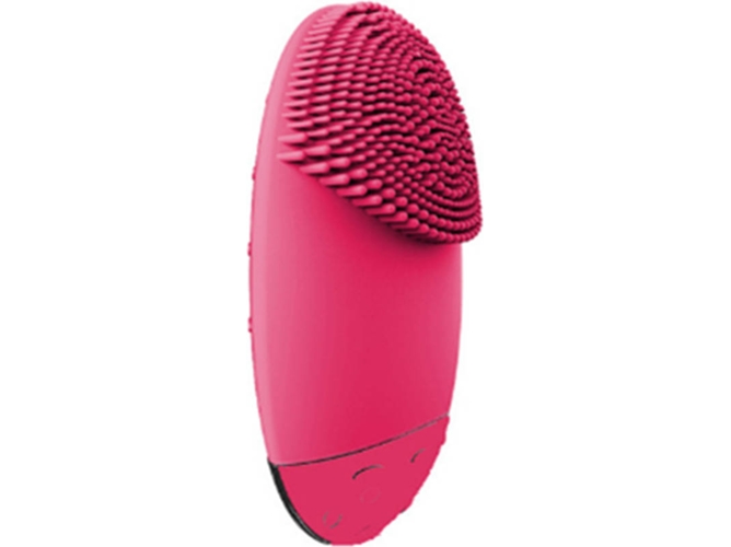 Cepillo de Limpieza Facial WJS 840079227690 (Eléctrico - Silicone - Rojo)