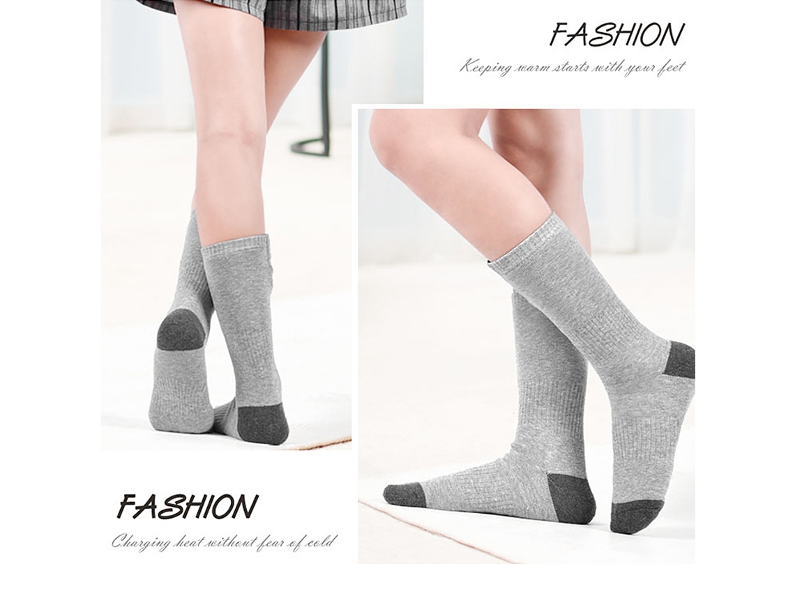 Omni-calcetines Calientes Eléctricos De Invierno Con Temperatura Constante Para Hombre Mujer Outdoor Ciclismo Camping Senderismo Esquí