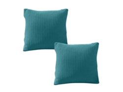 Funda De Almohada Trasera Grande De 2 Piezas - 45 * 45 Cm Sin Incluir El Relleno De Almohada - Verde Ámbar - Funda De Cojín De Pana JEIIBRZUI
