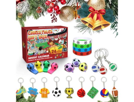 Calendario de Adviento de Navidad de 24 días Calendario de cuenta regresiva