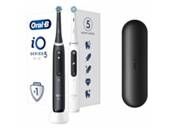 Cepillo de Dientes Eléctrico BRAUN Oral-B iO5 Duo (Negro)