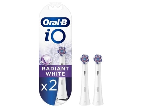 Cabezal de Recambio ORAL-B iO Radiant White 2 Unidades