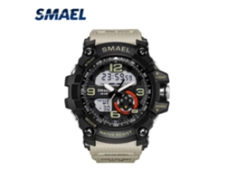 Reloj Deportivo Digital Led Para Hombre Smael, Analógico, Luminoso, Redondo, Con Correa