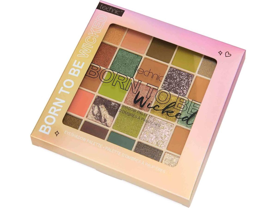 Paleta de Sombras TECHNIC Born To Be Wicked