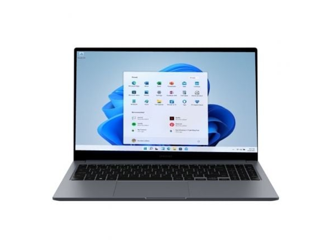 Laptop SAMSUNG NP754XGK-KG1ES (Multicolor - 512 GB SSD - 8 GB RAM - 15,6" - Enchufe EU - Qwerty Español - Intel)