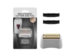 Kit De Repuestos Compatible Para Andis Profoil 17280: Cuchillas Internas Y Cabezal De Afeitado De Titanio Gris, Accesorios Para Afeitadora E